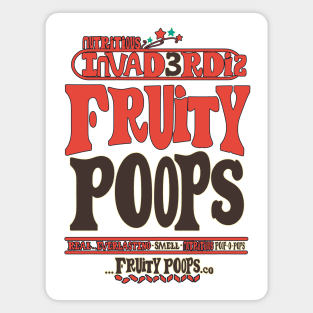 Invad3rDiz (1970's) Fruity Poops Cereal Magnet